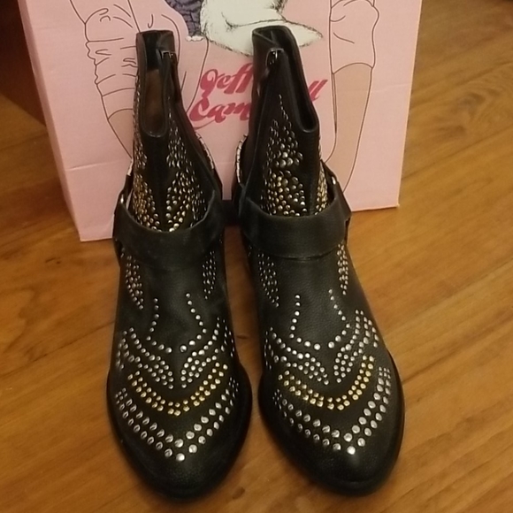 Jeffrey Campbell black booties PRICE FIRM - Picture 5 of 12